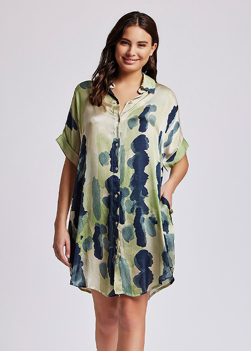 Iconique Elisa Shirt Dress SideZoom 2