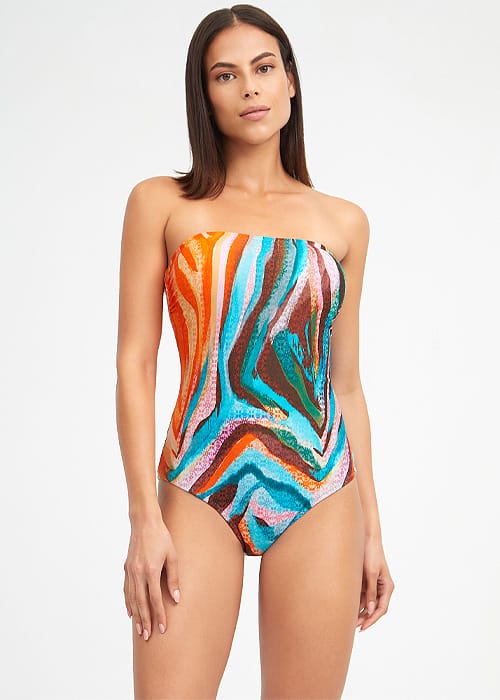 Nuria Ferrer Aquarelle Bandeau Swimsuit Product image