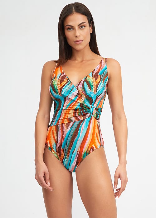 Nuria Ferrer Aquarelle Wrap Swimsuit Product image